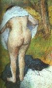 Edgar Degas Girl Drying Herself oil painting picture wholesale